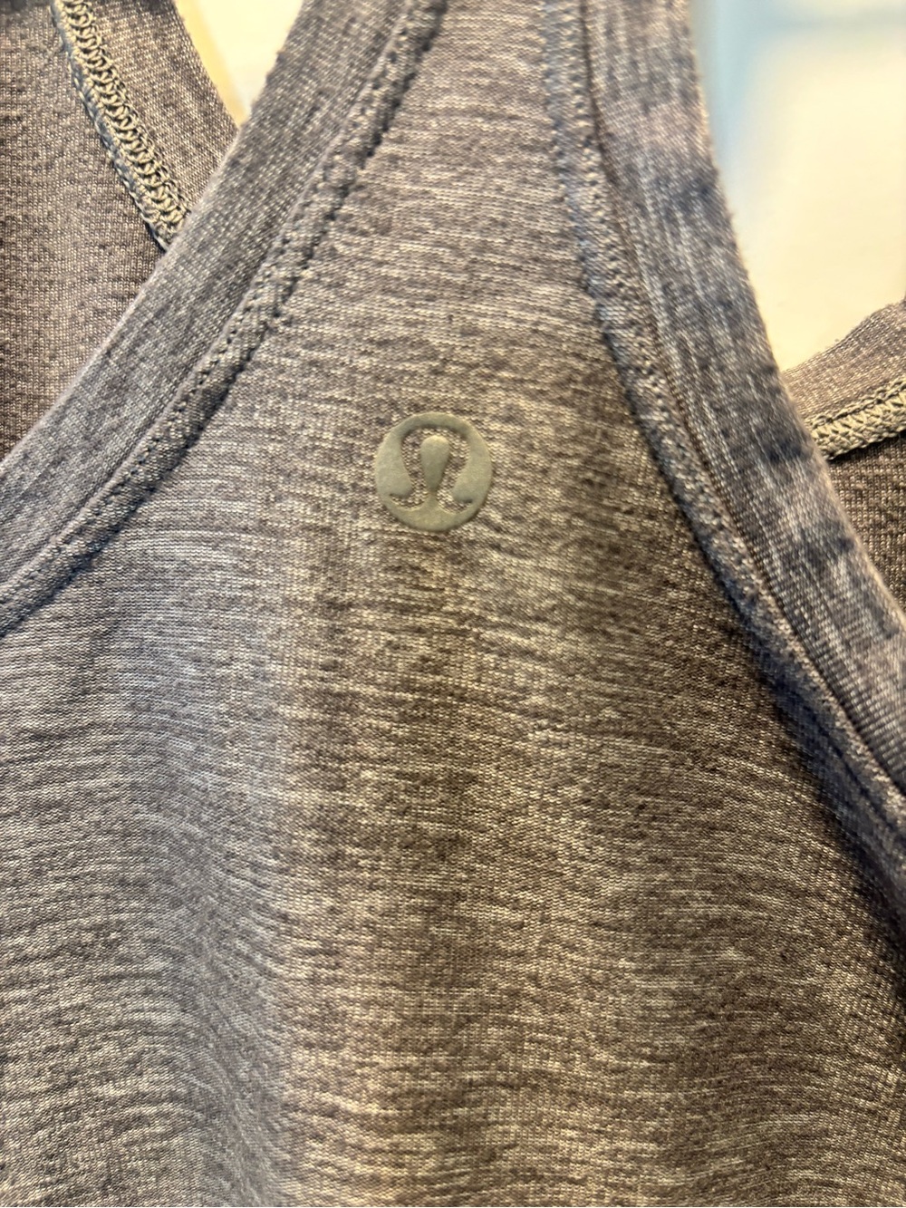 Gray Racerback Tank Top - Brand - Picture 3 of 3